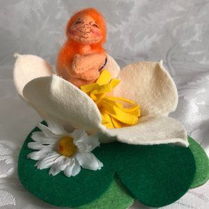 Water Baby in Lily Pond